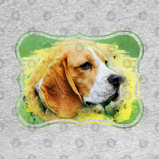 Beagle dog by Nartissima